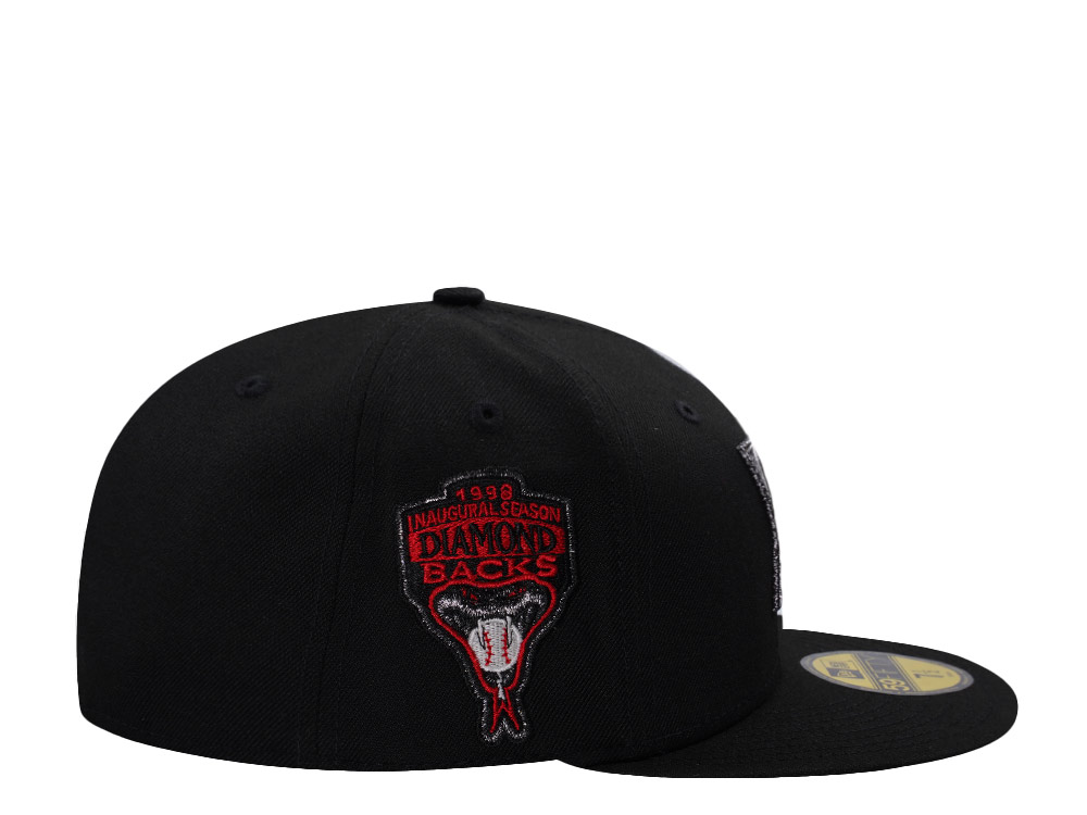 New Era Arizona Diamondbacks Inaugural Season 1998 Black Prime Edition 59Fifty Fitted Hat