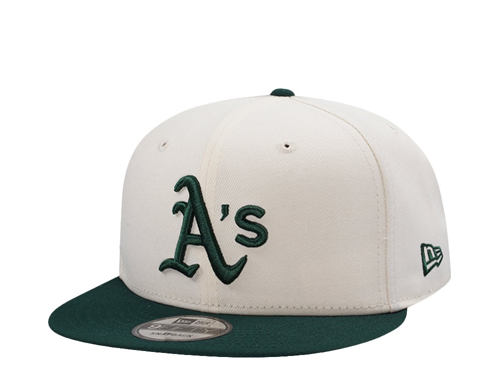New Era Oakland Athletics Chrome Two Tone Edition 9Fifty Snapback Hat
