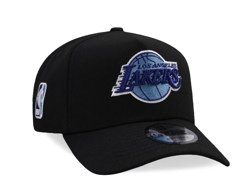 New Era Los Angeles Lakers NBA Blue Sky Edition 9Forty A Frame Snapback Hat