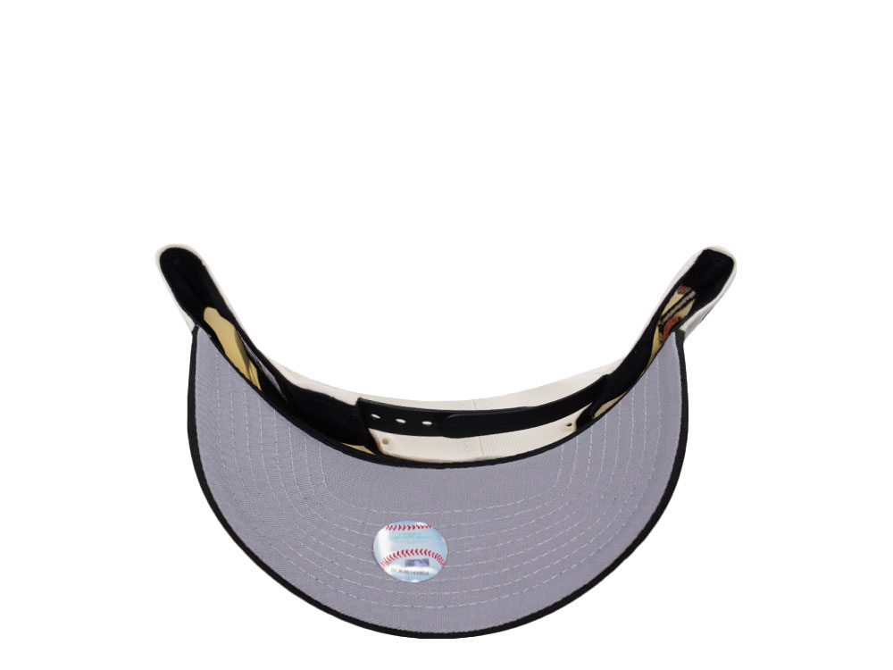 New Era Los Angeles Dodgers Chrome Black Prime Two Tone Edition 9Forty A Frame Snapback Hat