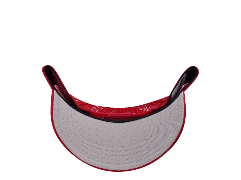 American Needle Mack Trucks Red Valin Trucker Snapback Hat