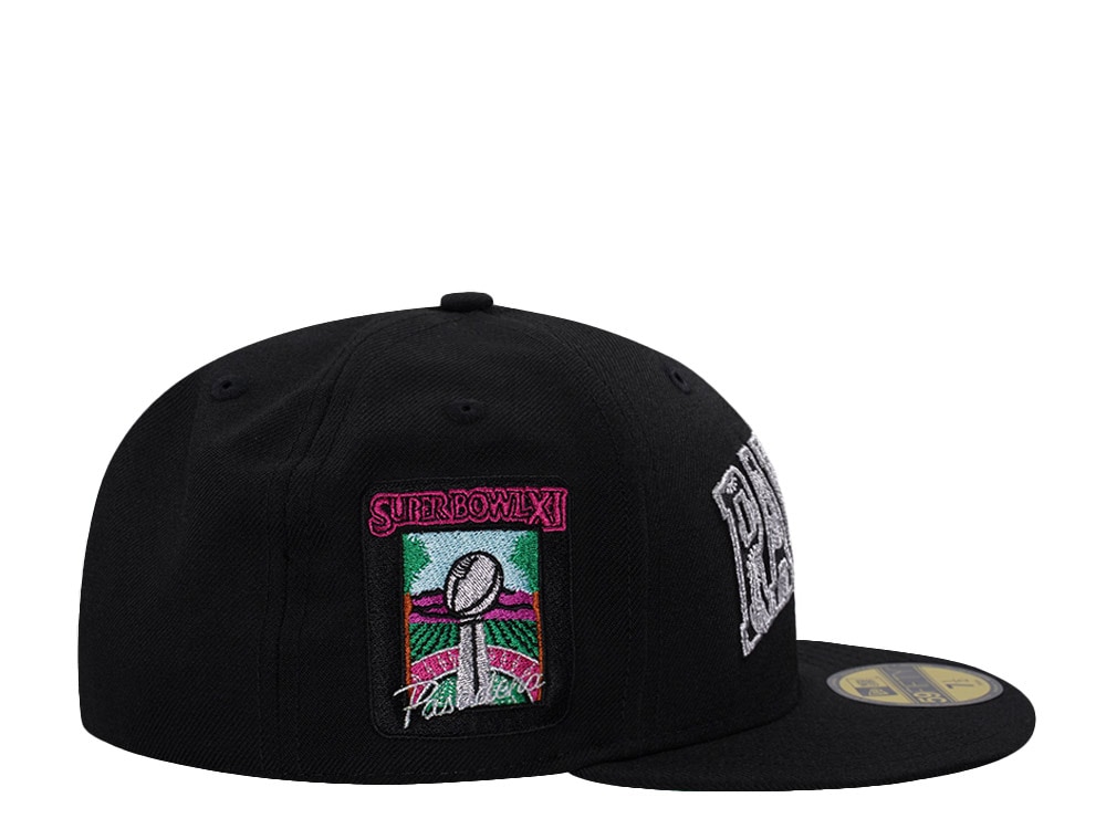 New Era Las Vegas Raiders Super Bowl XI Wool Black Prime Edition 59Fifty Fitted Hat