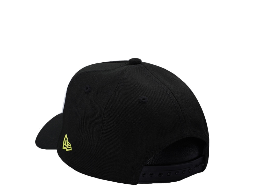New Era Los Angeles Dodgers Ohtani Neon Yellow Black Prime Edition 9Forty A Frame Snapback Hat