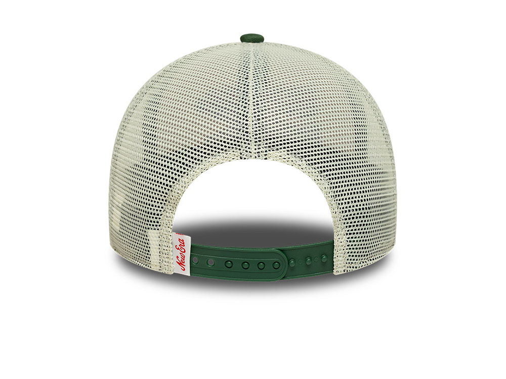 New Era Graphic Stone Two Tone Edition 9Forty M Crown A Frame Trucker Snapback Hat