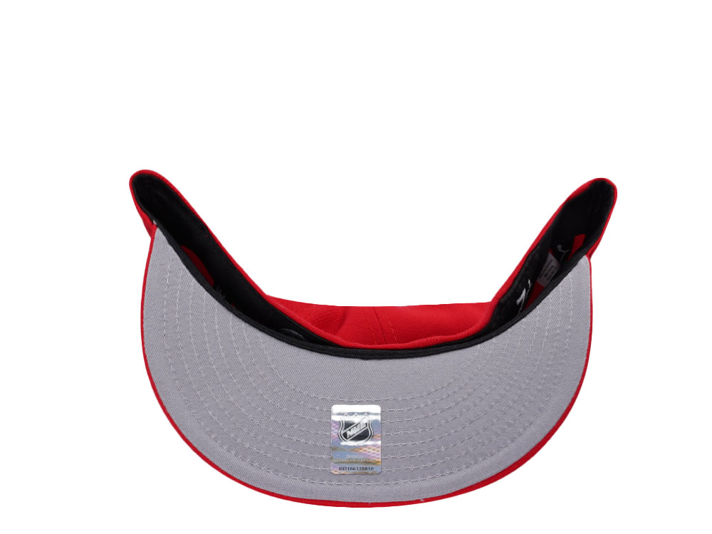 New Era Columbus Blue Jackets 10th Anniversary Red Prime Edition 59Fifty Fitted Hat