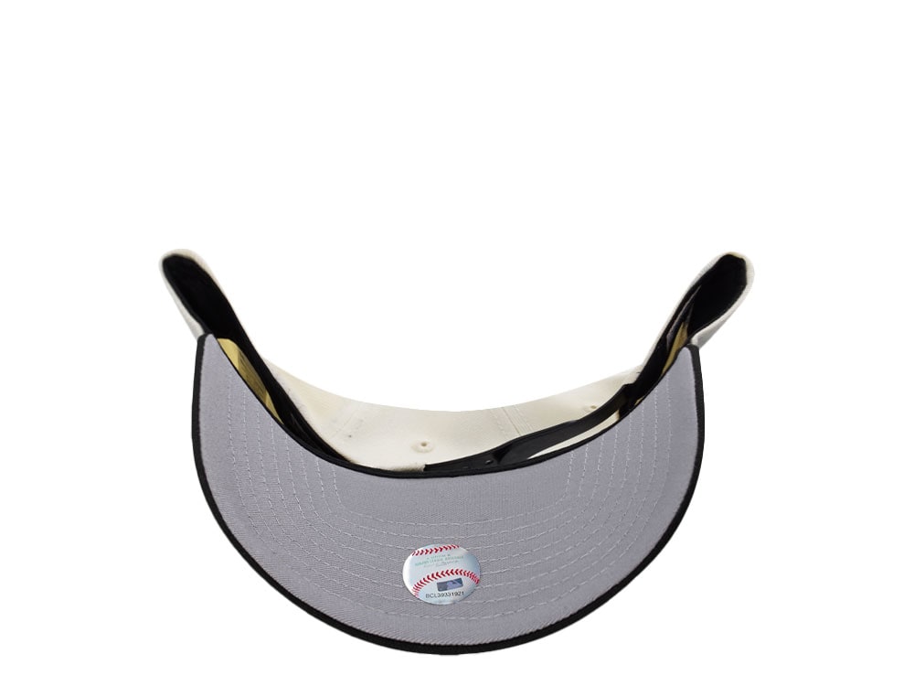 New Era New York Yankees Subway Series 2000 Chrome Two Tone Edition 9Forty A Frame Snapback Hat