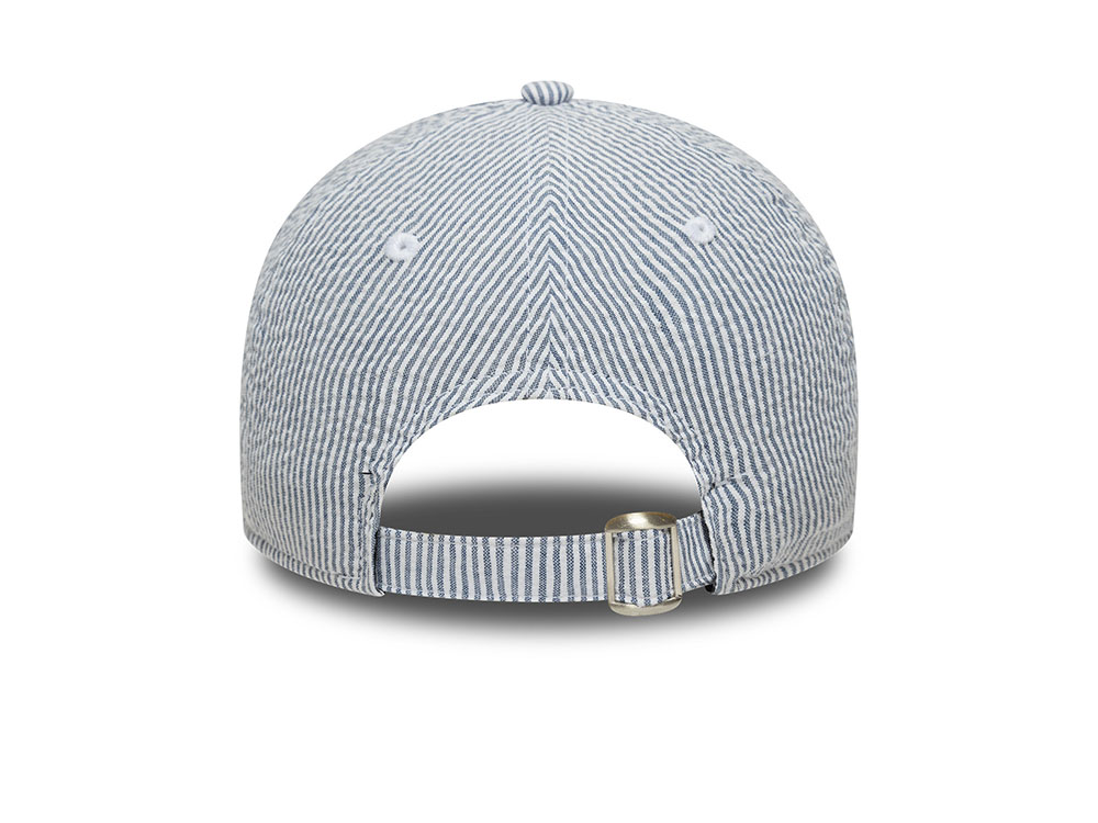 New Era New York Yankees Seersucker Navy  9Twenty Strapback Hat