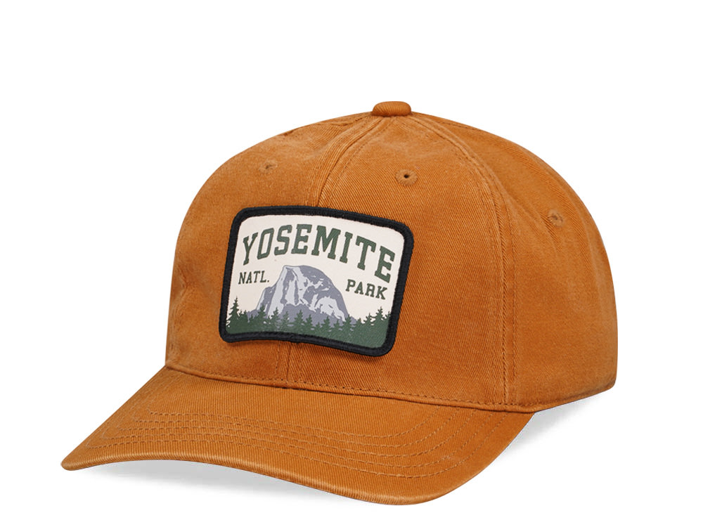 American Needle Yosemite NP Hepcat Brown Casual Strapback Hat