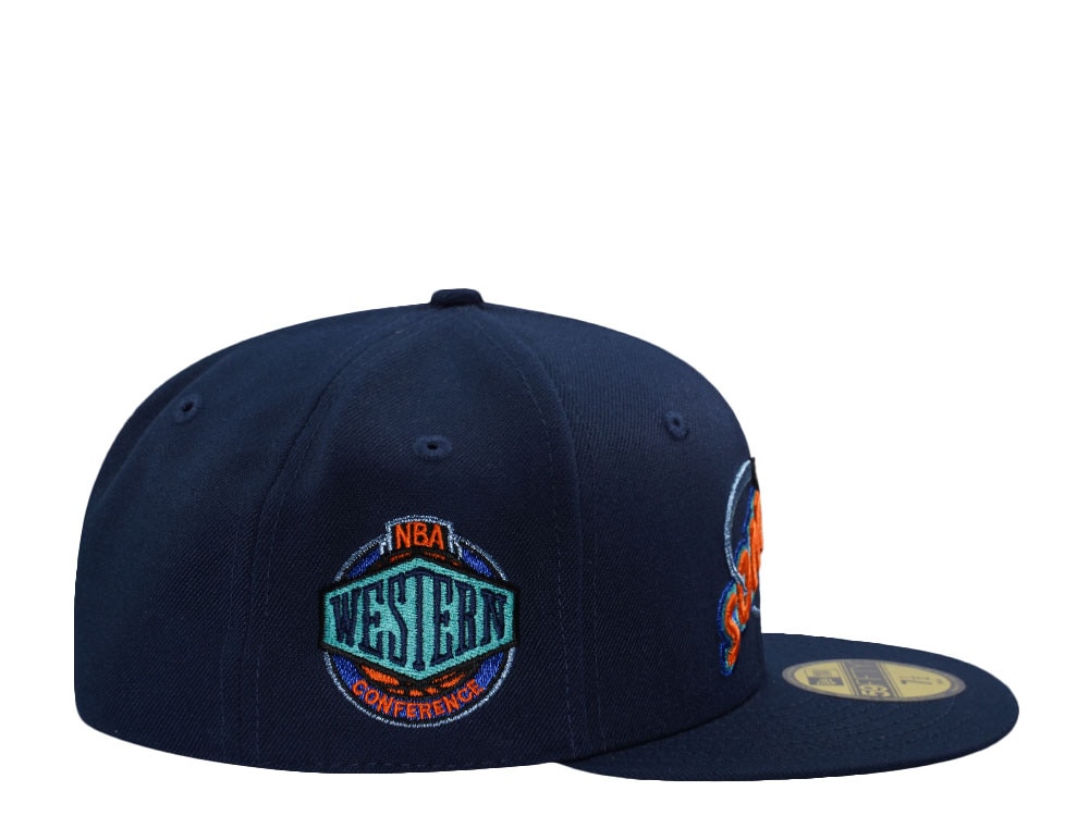 New Era Seattle Supersonics NBA Western Conference Navy Prime Edition 59Fifty Fitted Hat