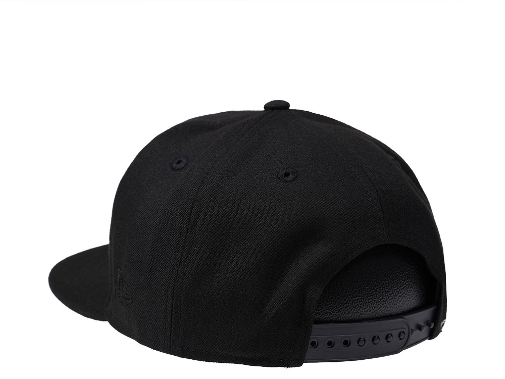 New Era Las Vegas Raiders Black Metal Patch Edition 9Fifty Snapback Hat