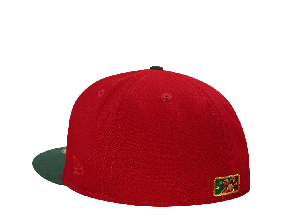 New Era Augusta Greenjackets Scarlet Edition 59Fifty Fitted Hat