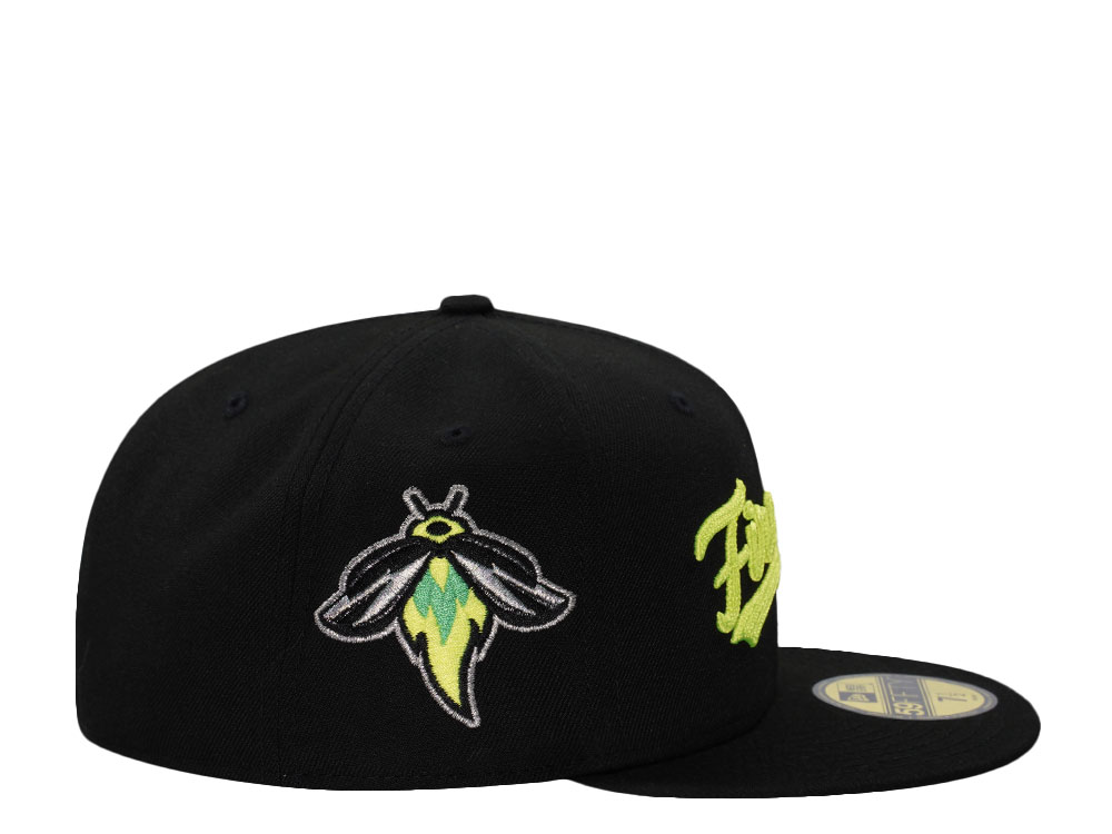 New Era Columbia Fireflies Chainstitch Black Prime Edition 59Fifty Fitted Hat