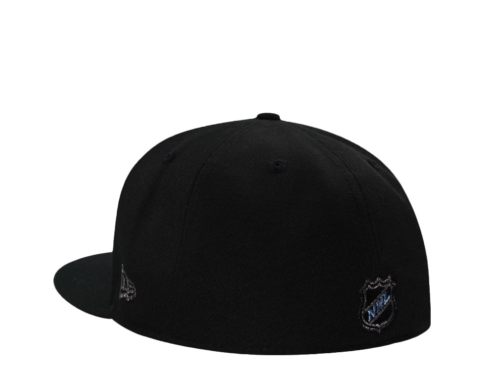New Era Utah Mammoth Black on Black Prime Edition 59Fifty Fitted Hat