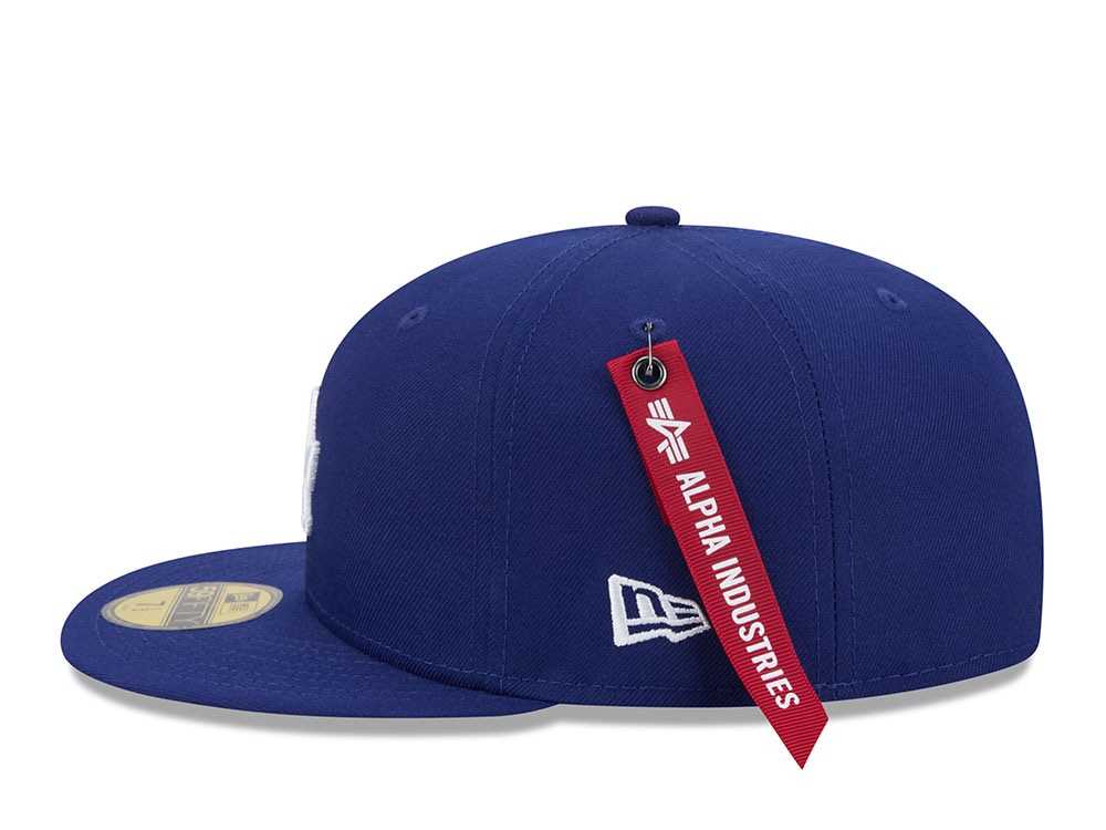 New Era Alpha Industries Los Angeles Dodgers Navy Prime Edition 59Fifty Fitted Hat