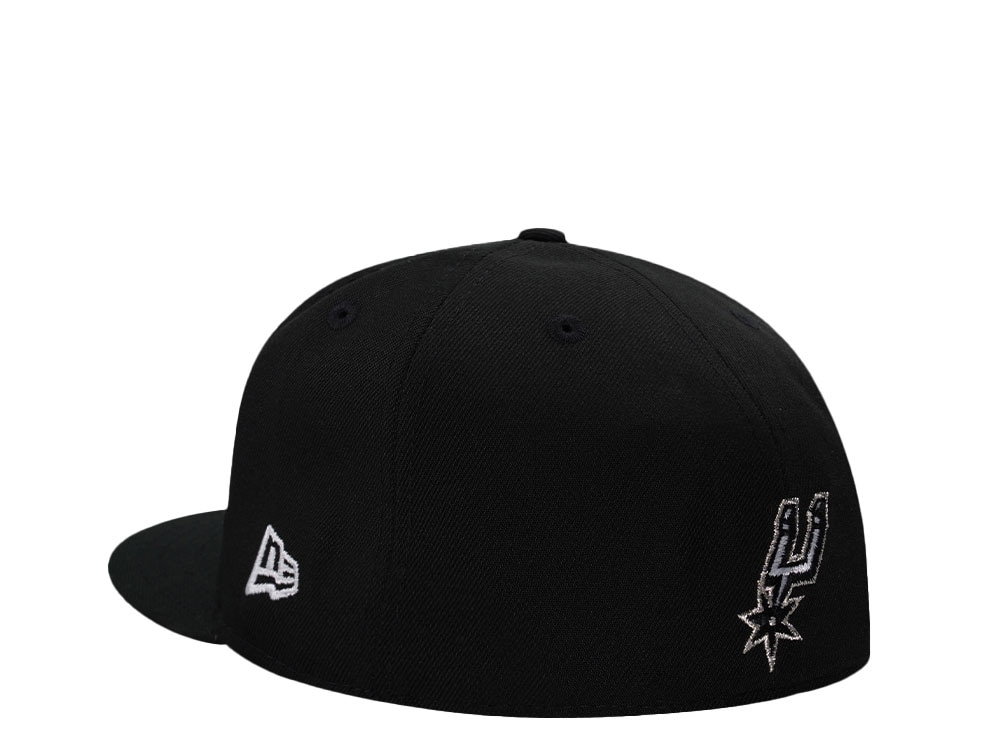 New Era San Antonio Spurs Love Rush Black Prime Edition 59Fifty Fitted Hat