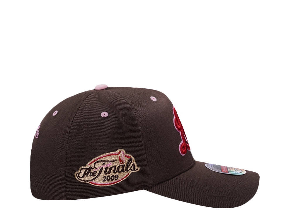 Mitchell & Ness Los Angeles Lakers The Finals 2009 Hardwood Classic Brown Sugar Edition Snapback Hat