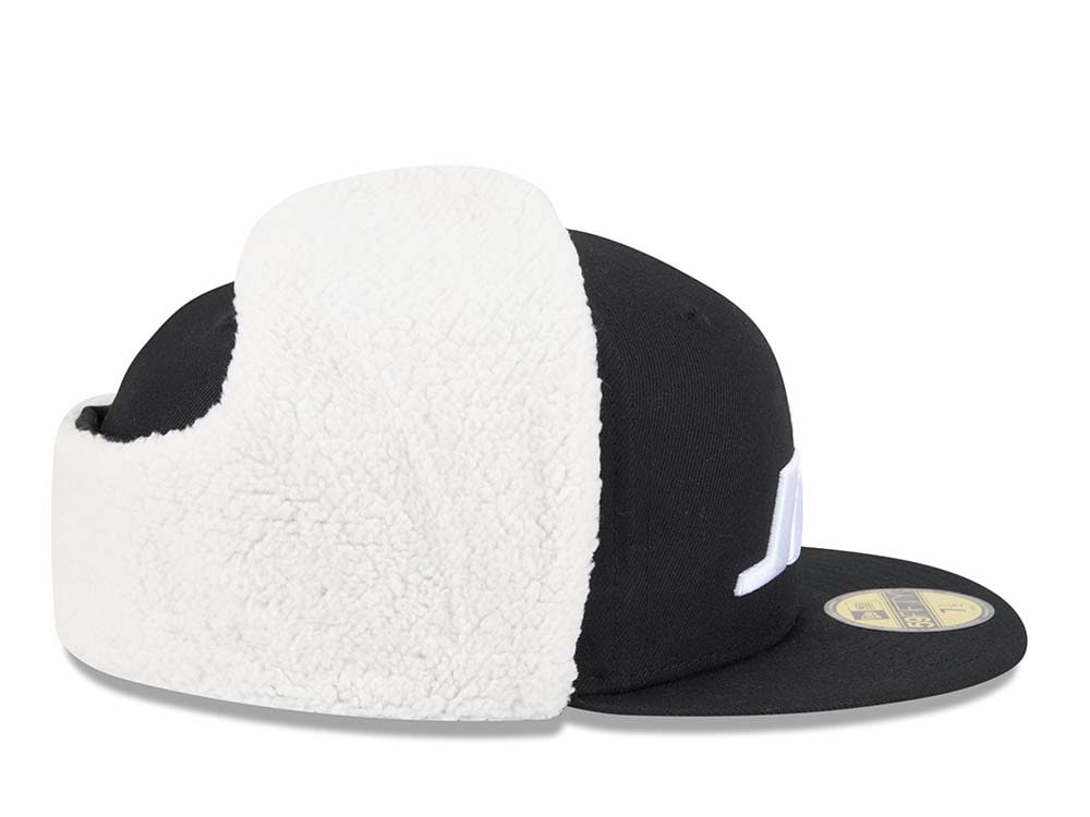 New Era New York Jets Classic Black 59Fifty Dogear Fitted Hat
