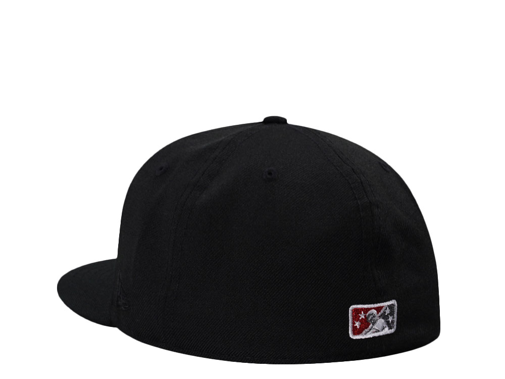New Era Madison Hatters Black Wool Throwback Edition 59Fifty