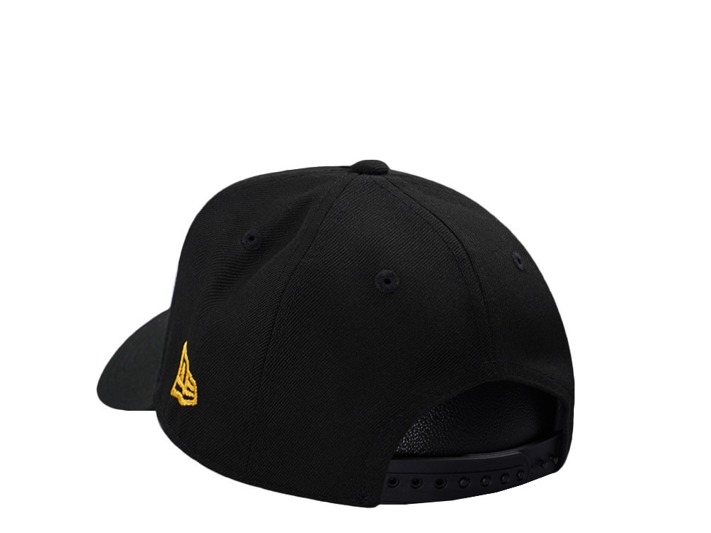 New Era Pittsburgh Pirates Black Prime Edition 9Forty A Frame Snapback Hat