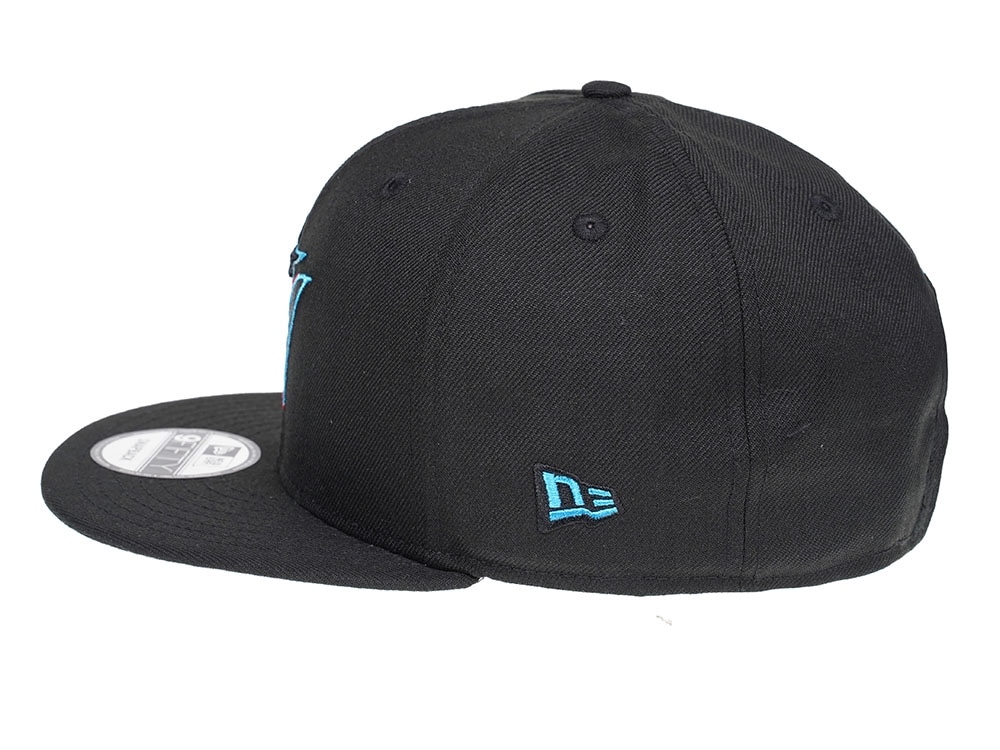 New Era Miami Marlins Black Edition 9Fifty Snapback Hat