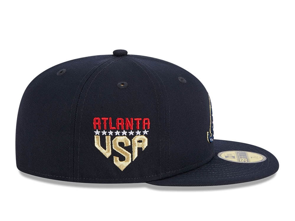 New Era Atlanta Braves 4th of July 23 59Fifty Fitted Hat