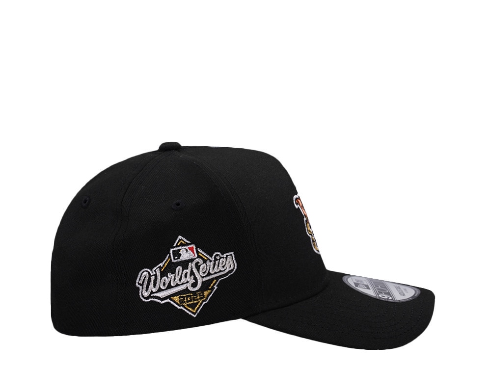 New Era Los Angeles Dodgers World Series 2025 Black Prime Edition 9Forty A Frame Snapback Hat