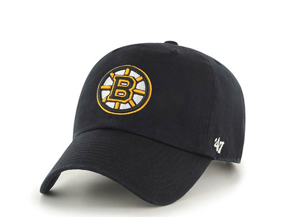 47brand Boston Bruins Clean up Strapback Hat