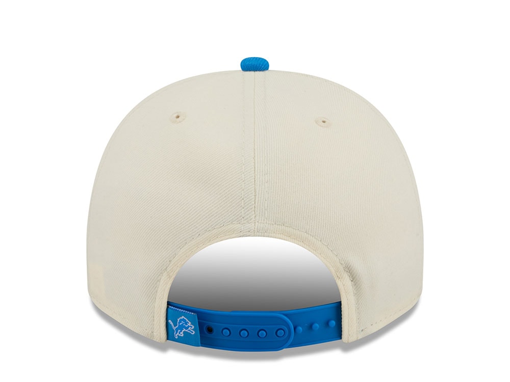New Era Detroit Lions Classic Logo Two Tone Edition 9Fifty A Frame Snapback Hat