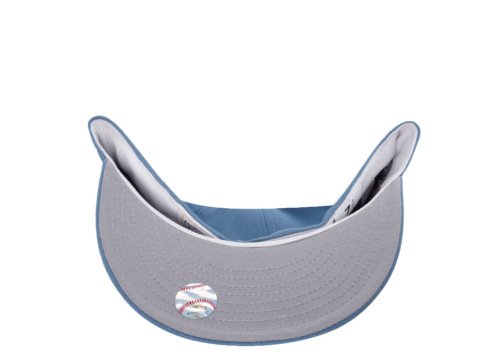 New Era Toronto Blue Jays All Star Game 1991 Faded Blue Metallic Edition 59Fifty Fitted Hat