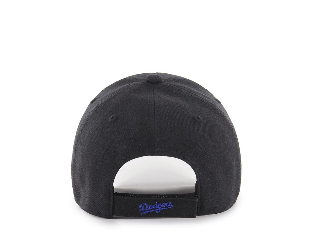 47Brand Los Angeles Dodgers Black Classic Strapback Hat