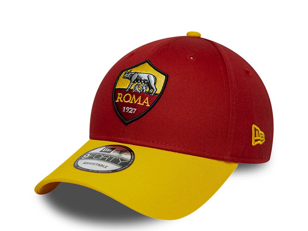 New Era AS Roma  Red Two Tone 9Forty Snapback Hat