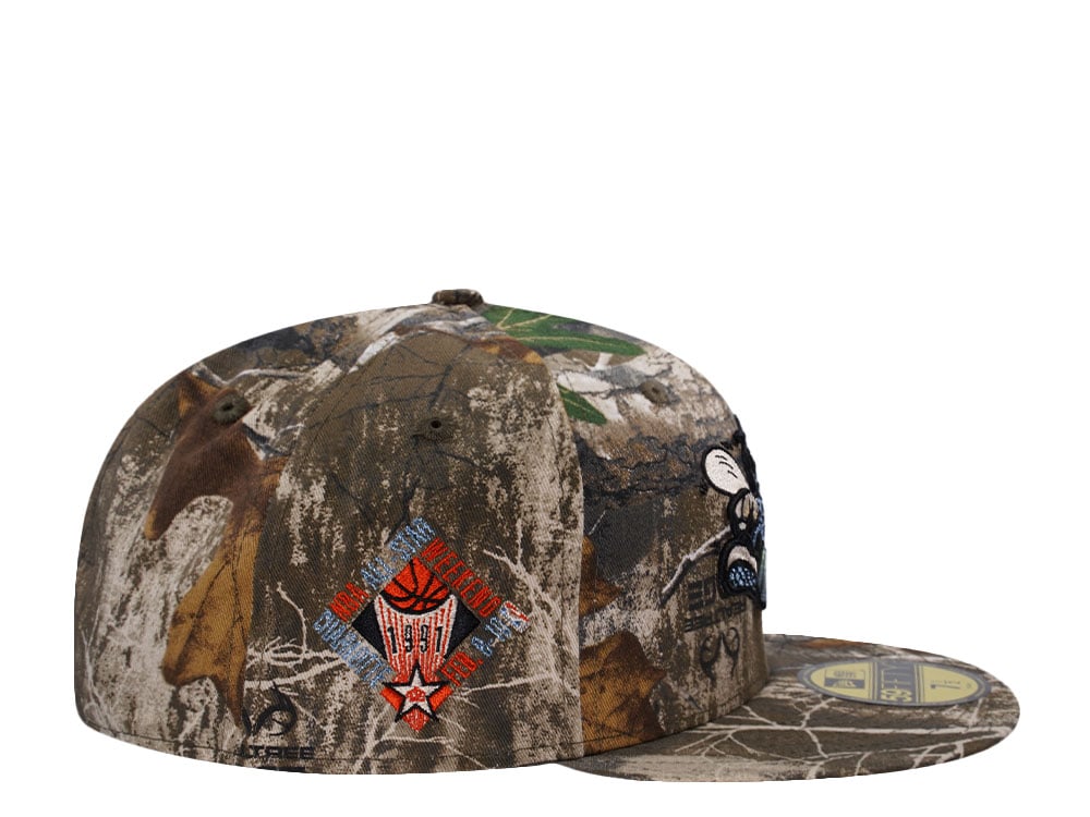 New Era Charlotte Hornets All Star Game 1991 Realtree Prime Edition 59Fifty Fitted Hat