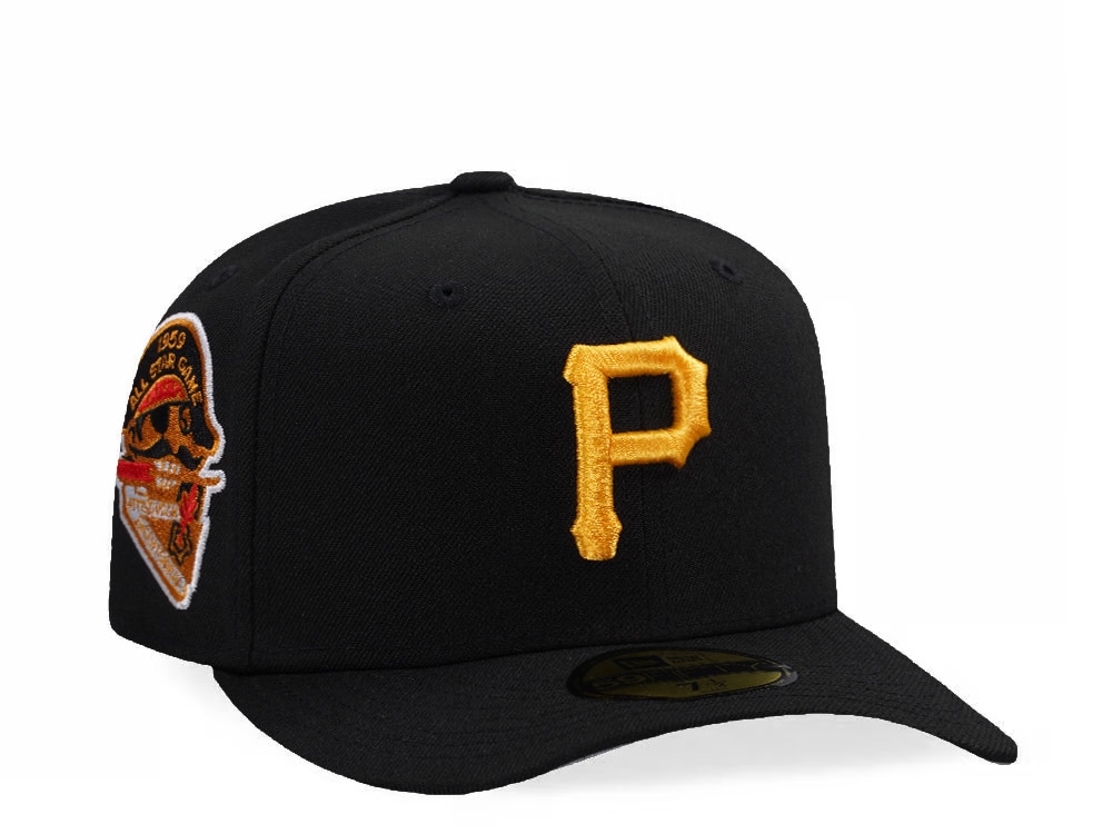 New Era Pittsburgh Pirates All Star Game 1959 Black Prime Edition 59Fifty Pre Curved Fitted Hat