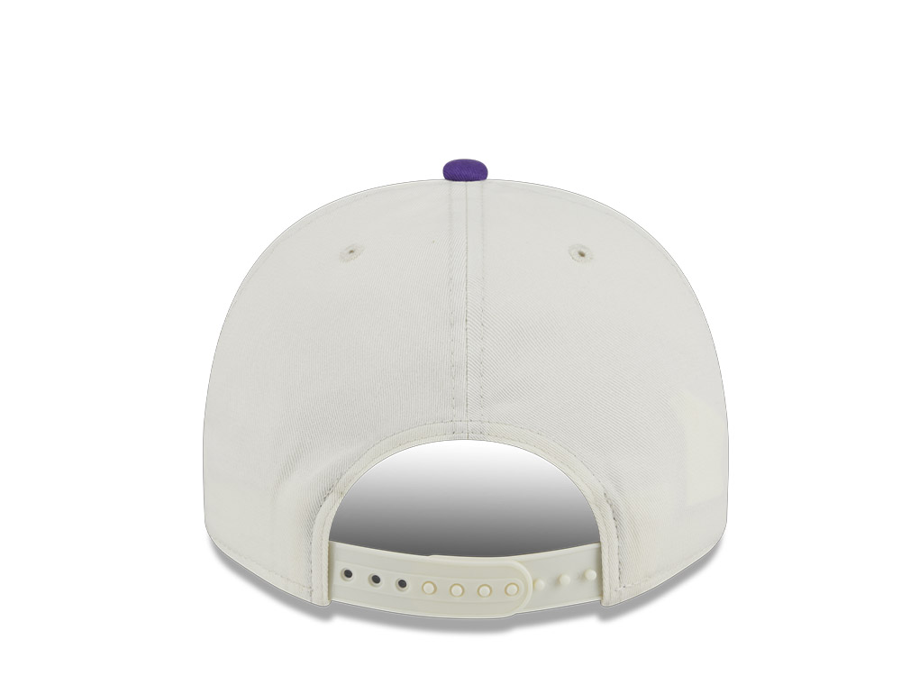 New Era Los Angeles Lakers Chainstitch A Frame Snapback Hat