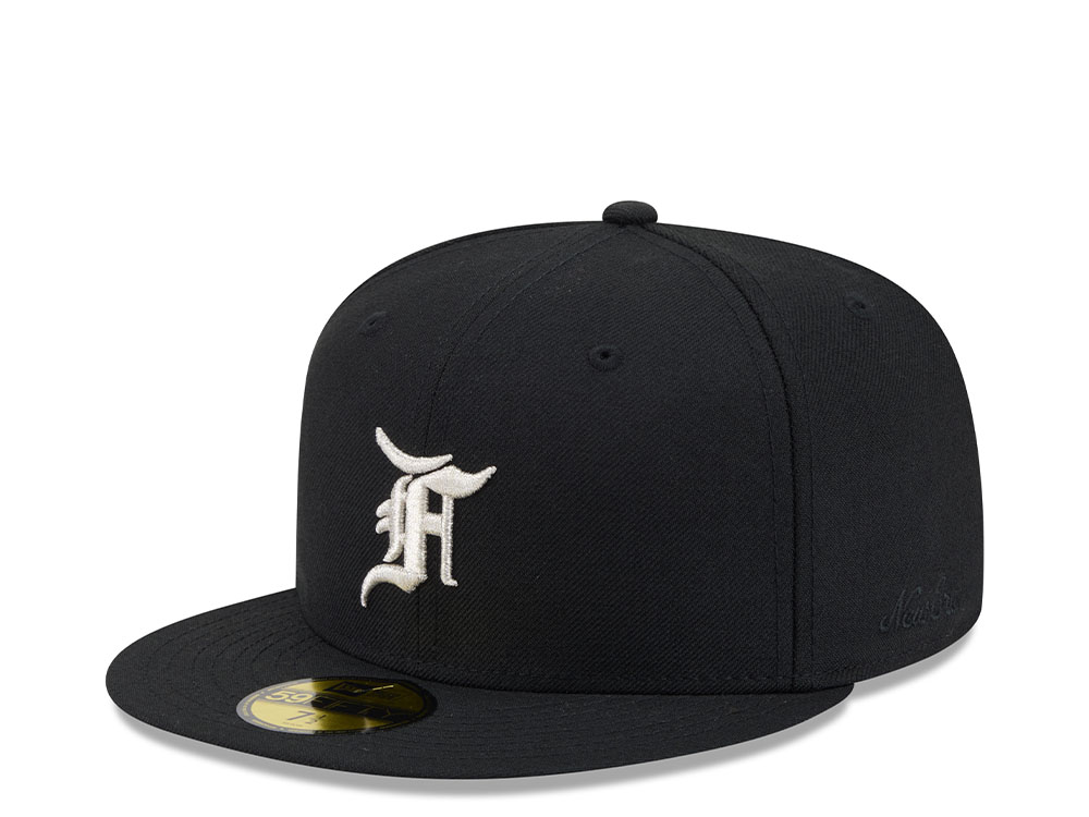 New Era Chicago White Sox Fear of God Black Essentials Classic Edition 59Fifty Fitted Hat