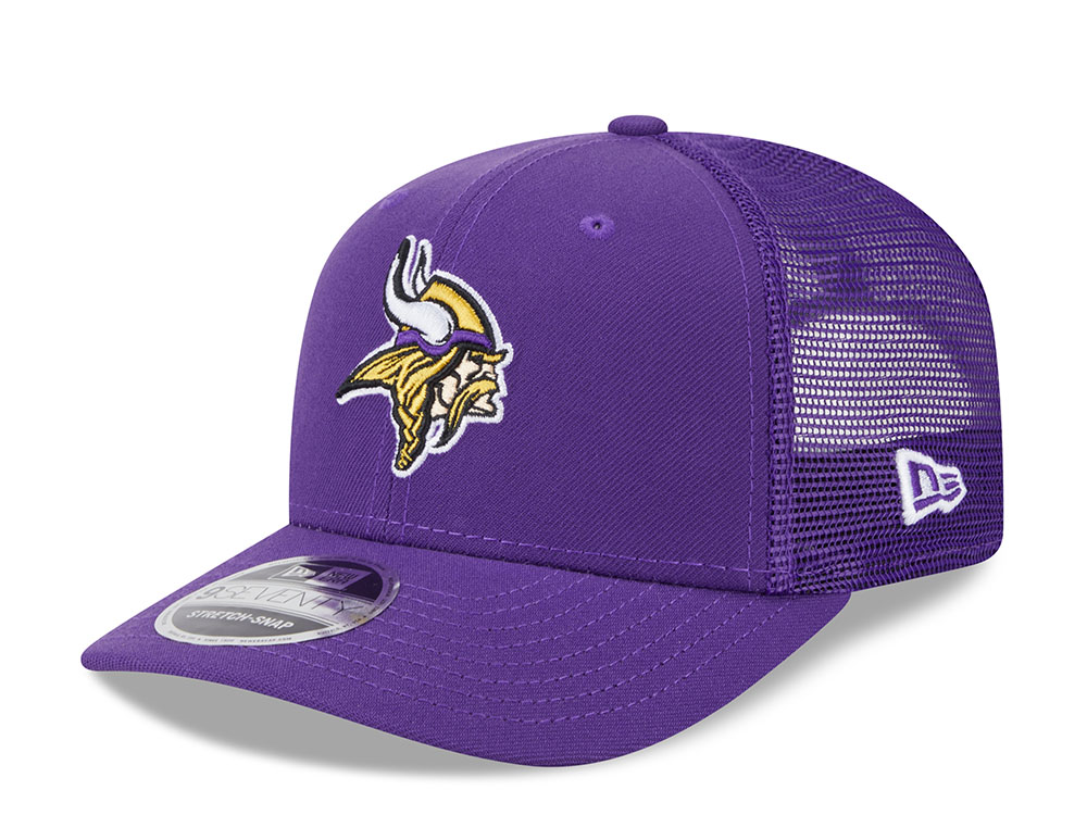 New Era Minnesota Vikings Purple Edition 9Seventy Trucker Snapback Hat