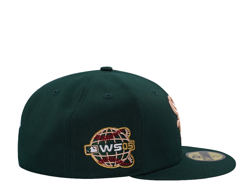 New Era Chicago White Sox World Series 2005 Dark Green Prime Edition 59Fifty Fitted Hat
