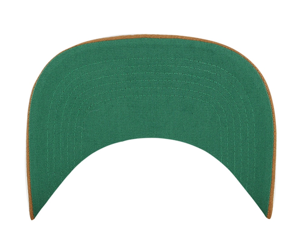 47 Brand Los Angeles Dodgers Suede Visor Natural Hitch Snapback Hat