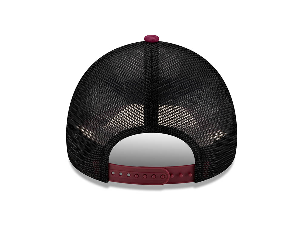 New Era Ac Milan Seasonal Cherry 9Forty A Frame Trucker Snapback Hat