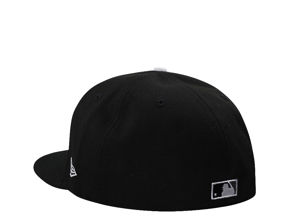 New Era Chicago Cubs Be Alert Black Prime Edition 59Fifty Fitted Hat
