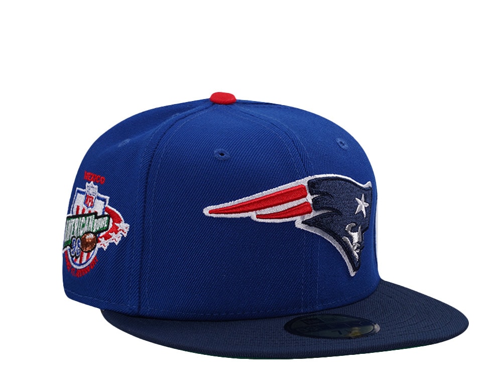 New Era New England Patriots American Bowl 1998 Blue Two Tone Edition 59Fifty Fitted Hat