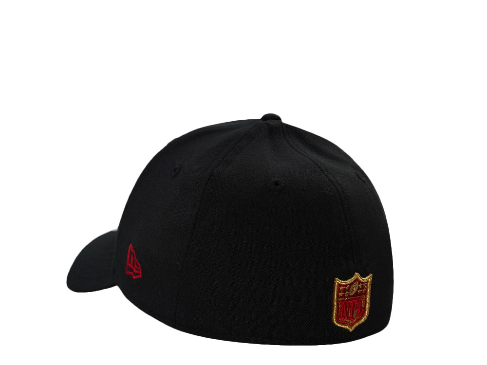 New Era San Francisco 49ers Black Classic Edition 39Thirty Stretch Fit Hat