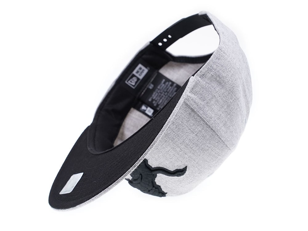 New Era Detroit Lions Heather Black Edition 9Fifty Snapback Hat