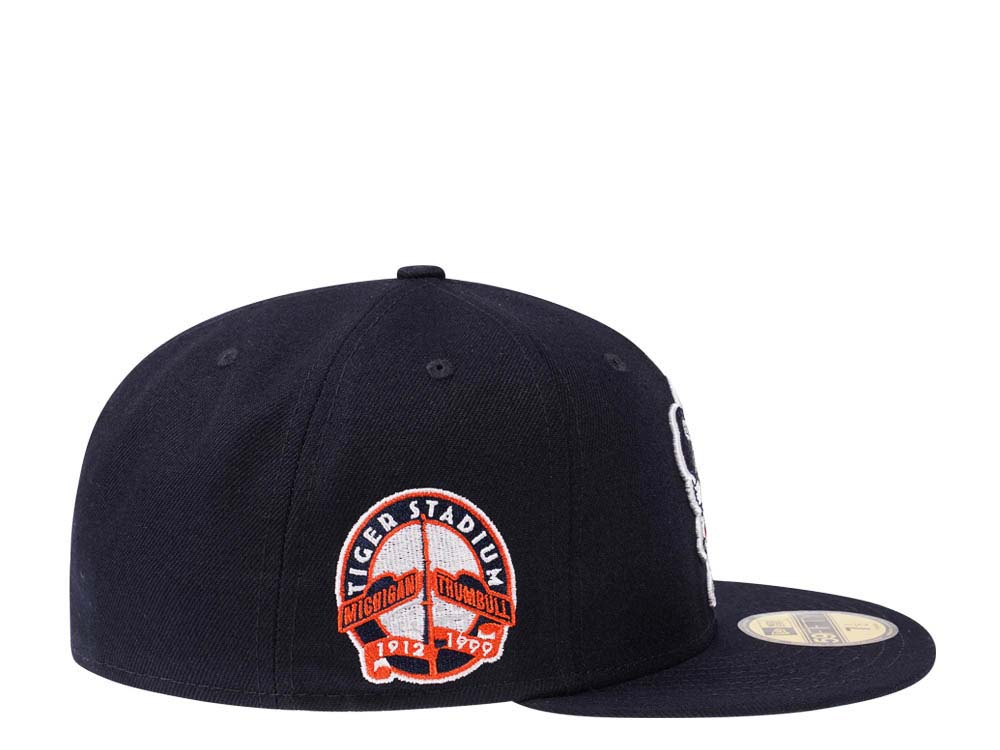 New Era Detroit Tigers Stadium Patch Navy Throwback Edition