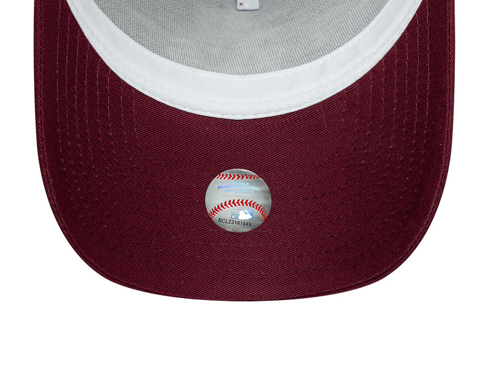 New Era Oakland Athletics League Essential Maroon Prime Edition 9Forty A Frame Trucker Snapback Hat