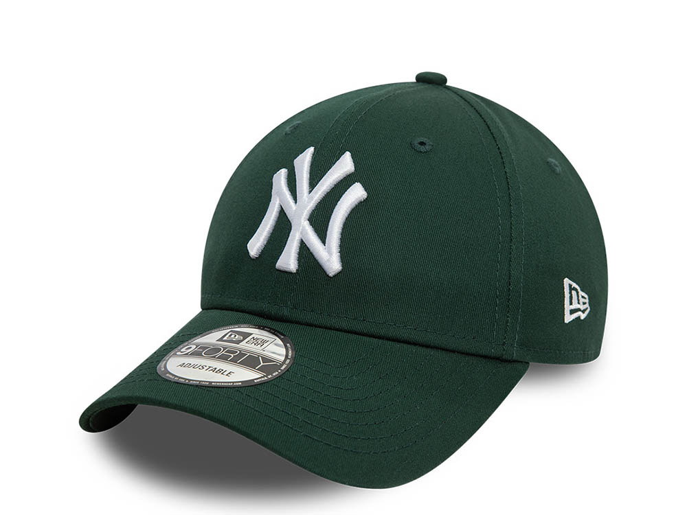 New Era New York Yankees League Essential Dark Green 9Forty