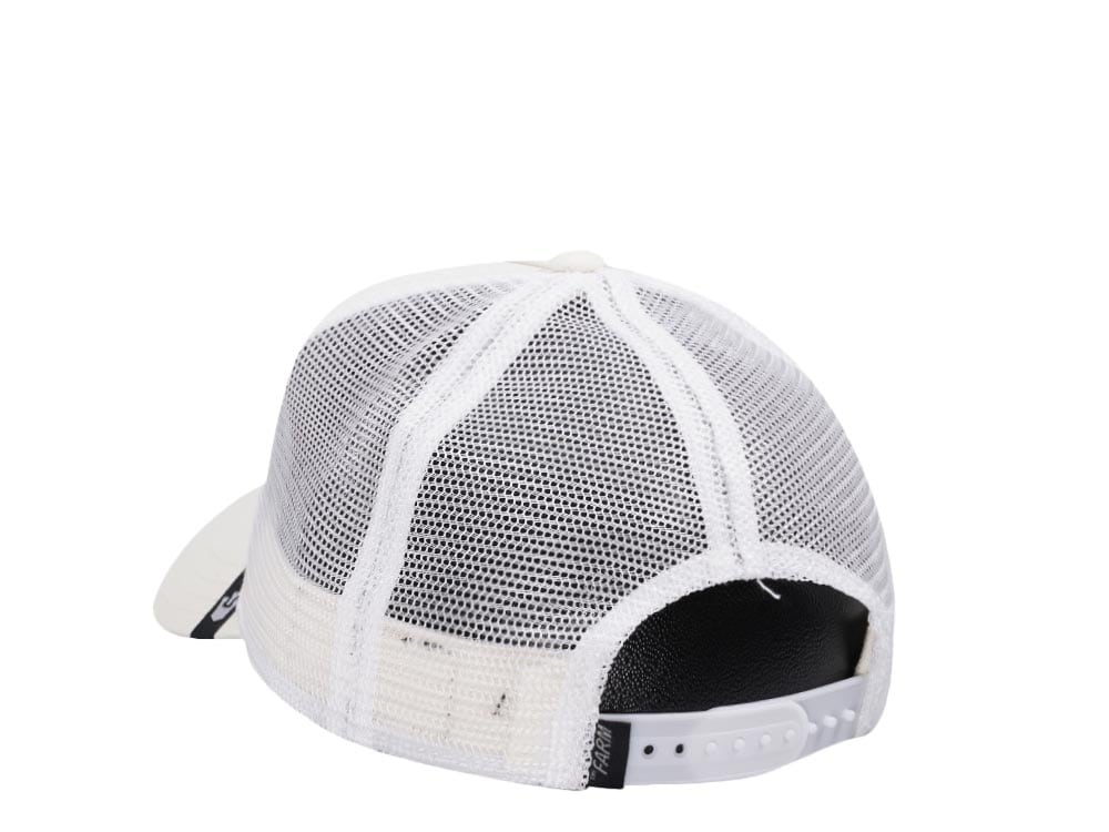 Goorin Bros The White Tiger White Trucker Snapback Hat