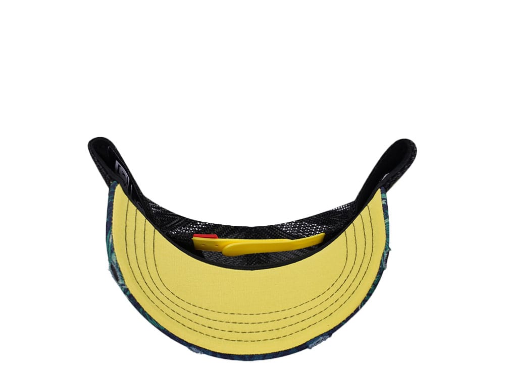 Capslab Jurassic Park Logo Trucker Snapback Hat