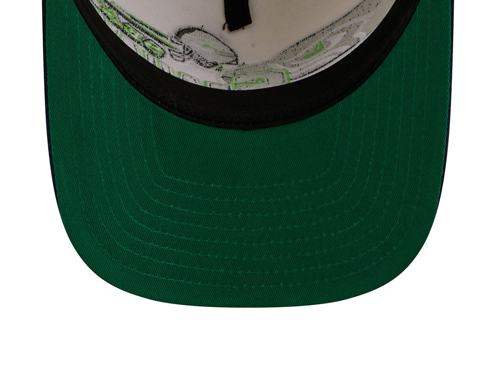 New Era Seattle Seahawks 1976 Classic Chrome Edition 9Fifty A Frame Snapback Hat