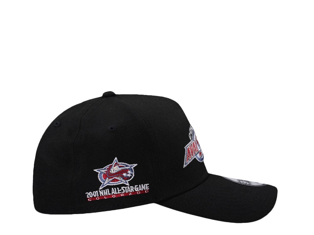 New Era Colorado Avalanche All Star Game 2001 Black Prime Edition 9Forty A Frame Snapback Hat